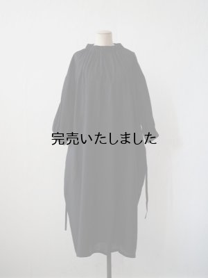 画像3: pub(ピューブ) シルクコットンローン プルオーバーワンピース ブラック