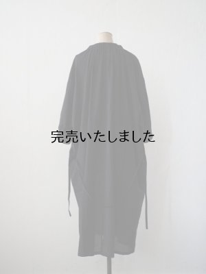 画像5: pub(ピューブ) シルクコットンローン プルオーバーワンピース ブラック