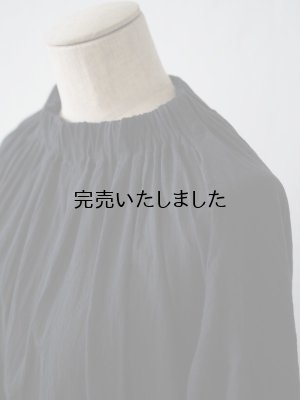 画像8: pub(ピューブ) シルクコットンローン プルオーバーワンピース ブラック