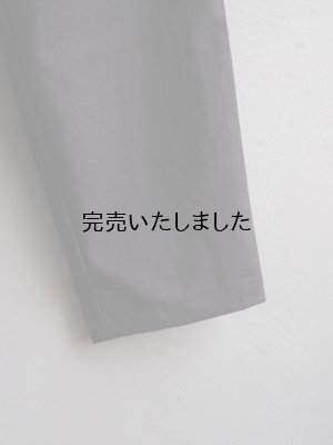 画像10: Still By Hand(スティルバイハンド) ウールナイロン4タックテーパードスラックス インクブラック