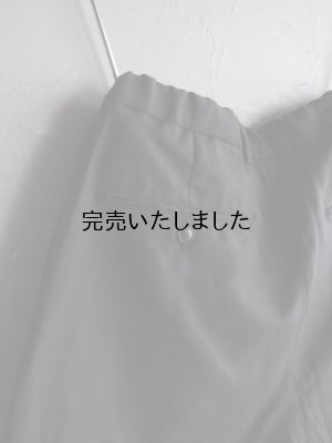 画像14: Still By Hand(スティルバイハンド) ウールナイロン4タックテーパードスラックス インクブラック