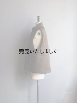 画像5: Still By Hand(スティルバイハンド) シンサレートアウターベスト ブラウン