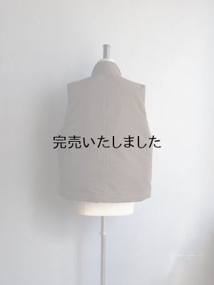 画像6: Still By Hand(スティルバイハンド) シンサレートアウターベスト ブラウン