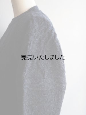 画像11: ASEEDONCLOUD(アシードンクラウド) Sankayo cable knit P/O ネイビー