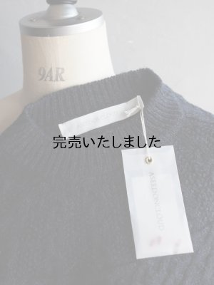 画像19: ASEEDONCLOUD(アシードンクラウド) Sankayo cable knit P/O ネイビー