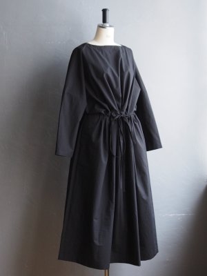 画像5: DUI JUJUDHAU(デュイ ズーズーダウ) KINCHAKU DRESS-キンチャクドレス- リネンコットンブラック