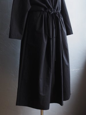 画像11: DUI JUJUDHAU(デュイ ズーズーダウ) KINCHAKU DRESS-キンチャクドレス- リネンコットンブラック