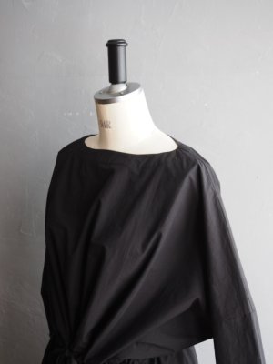 画像12: DUI JUJUDHAU(デュイ ズーズーダウ) KINCHAKU DRESS-キンチャクドレス- リネンコットンブラック