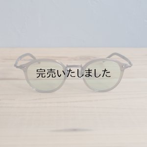画像2: kearny eye wear(カーニーアイウェア) "acekearny" milton II smoke khaki×brown(green lens)