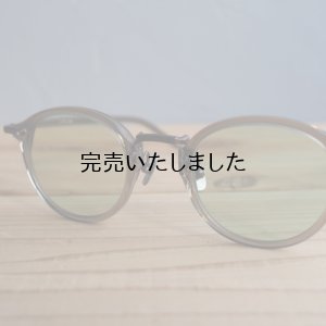 画像4: kearny eye wear(カーニーアイウェア) "acekearny" milton II smoke khaki×brown(green lens)