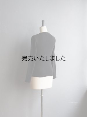 画像4: Gicipi(ジチピ) RAFANO-クルーネックロングスリーブTシャツ(レディース)-ブラック