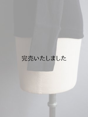 画像12: Gicipi(ジチピ) RAFANO-クルーネックロングスリーブTシャツ(レディース)-ブラック