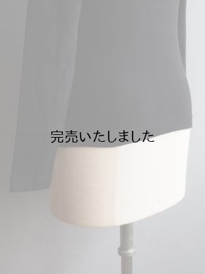 画像17: Gicipi(ジチピ) RAFANO-クルーネックロングスリーブTシャツ(レディース)-ブラック