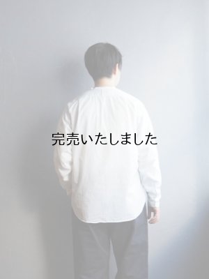 画像6: Style Craft Wardrobe(スタイルクラフトワードローブ) SHIRTS #2 コットンホワイト