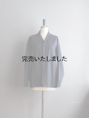 画像4: Style Craft Wardrobe(スタイルクラフトワードローブ) SHIRCKET cotton typewriter DEEP NAVY