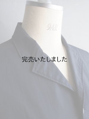 画像11: Style Craft Wardrobe(スタイルクラフトワードローブ) SHIRCKET cotton typewriter DEEP NAVY
