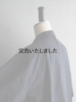 画像20: Style Craft Wardrobe(スタイルクラフトワードローブ) SHIRCKET cotton typewriter DEEP NAVY