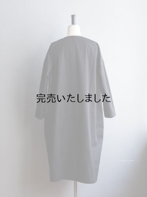 画像6: DUI JUJUDHAU(デュイ ズーズーダウ) ROUND NECK COAT-ラウンドネックコート LSブラック
