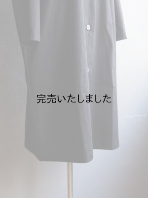画像13: DUI JUJUDHAU(デュイ ズーズーダウ) ROUND NECK COAT-ラウンドネックコート LSブラック