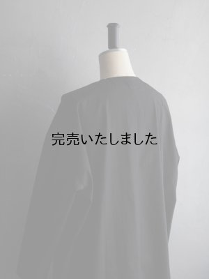 画像17: DUI JUJUDHAU(デュイ ズーズーダウ) ROUND NECK COAT-ラウンドネックコート LSブラック