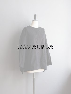 画像5: jujudhau(ズーズーダウ) ROUND NECK JACKET-ラウンドネックジャケット-ブラック
