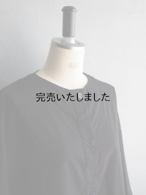 画像7: jujudhau(ズーズーダウ) ROUND NECK JACKET-ラウンドネックジャケット-ブラック