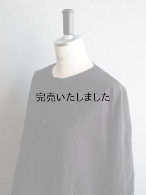 画像11: jujudhau(ズーズーダウ) ROUND NECK JACKET-ラウンドネックジャケット-ブラック