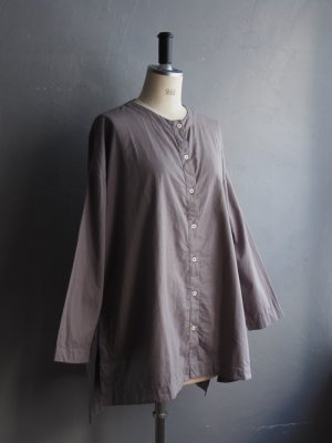 画像6: jujudhau(ズーズーダウ) ROUND NECK SHIRTS-ラウンドネックシャツ-グレー