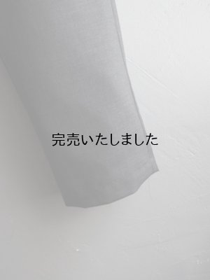 画像12: Still By Hand(スティルバイハンド) スーパー120'sサマーウールイージースラックス チャコール