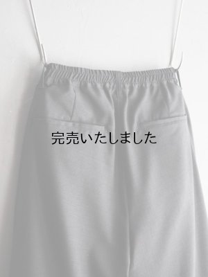 画像16: Still By Hand(スティルバイハンド) スーパー120'sサマーウールイージースラックス チャコール