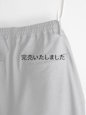 画像18: Still By Hand(スティルバイハンド) スーパー120'sサマーウールイージースラックス チャコール