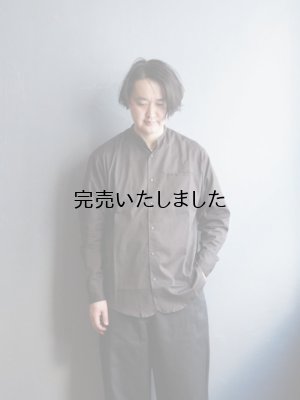 画像4: Style Craft Wardrobe(スタイルクラフトワードローブ) SHIRTS #2 organic lawn C.BROWN