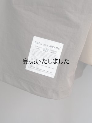画像30: ENDS and MEANS(エンズアンドミーンズ) Travel Half Parka アフリカンブラック