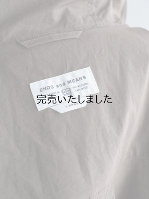 画像33: ENDS and MEANS(エンズアンドミーンズ) Travel Half Parka アフリカンブラック