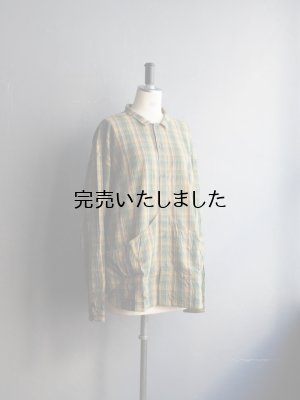 画像5: allinone(オールインワン) SMOCK GROWTH マドラスチェック グリーンチェック