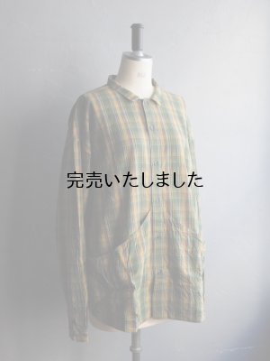画像6: allinone(オールインワン) SMOCK GROWTH マドラスチェック グリーンチェック