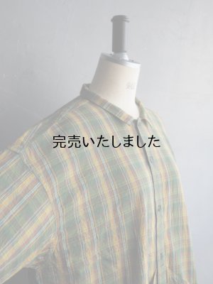 画像9: allinone(オールインワン) SMOCK GROWTH マドラスチェック グリーンチェック