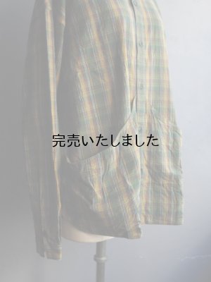 画像10: allinone(オールインワン) SMOCK GROWTH マドラスチェック グリーンチェック