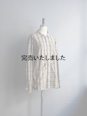 画像5: allinone(オールインワン) SMOCK GROWTH マドラスチェック ブラウンチェック