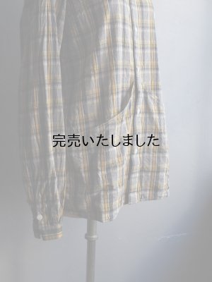 画像10: allinone(オールインワン) SMOCK GROWTH マドラスチェック ブラウンチェック