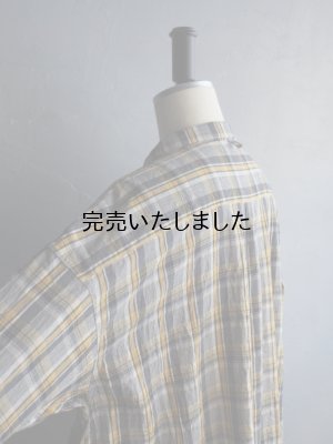 画像16: allinone(オールインワン) SMOCK GROWTH マドラスチェック ブラウンチェック