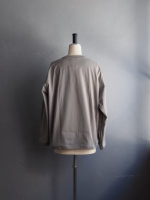 画像3: Still By Hand(スティルバイハンド) サドルスリーブカットソー グレージュ