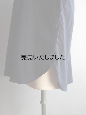 画像19: Still By Hand(スティルバイハンド) コットンリップストッププルオーバーシャツ ブラックネイビー