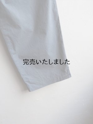 画像16: Still By Hand(スティルバイハンド) ガーメントダイワイドテーパードパンツ ティールブルー