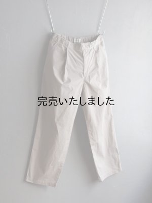 画像6: Still By Hand(スティルバイハンド) ガーメントダイワイドテーパードパンツ トープ