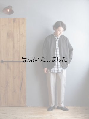 画像19: Still By Hand(スティルバイハンド) ガーメントダイワイドテーパードパンツ トープ