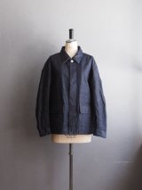 Still By Hand(スティルバイハンド) 10oz デニムカバーオールジャケット ネイビー