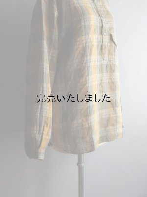 画像11: ENDS and MEANS(エンズアンドミーンズ) Band Coller Shirts イエローチェック
