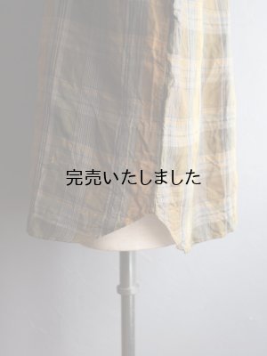 画像15: ENDS and MEANS(エンズアンドミーンズ) Band Coller Shirts イエローチェック