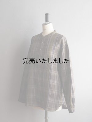 画像16: ENDS and MEANS(エンズアンドミーンズ) Band Caller Shirts グリーンチェック